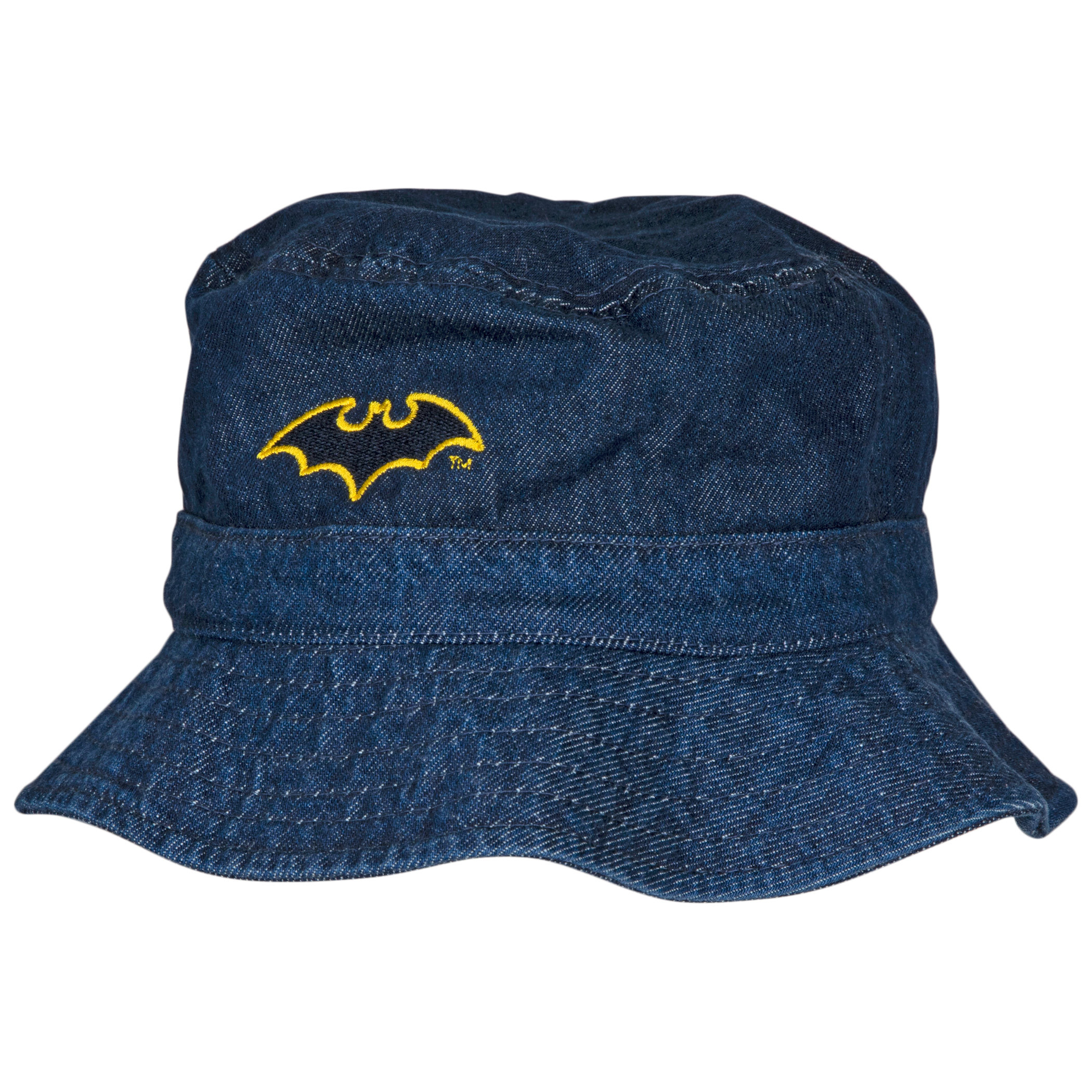 DC Comics Batman Symbol Denim Bucket Hat